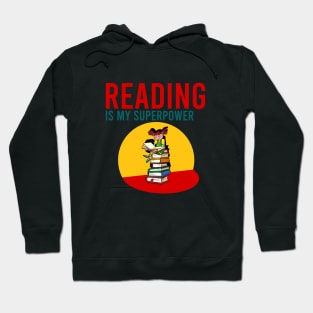 Reading is my superpower Hoodie